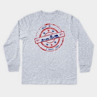 Made in a small town Kids Long Sleeve T-Shirt